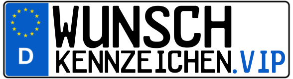 Wunschkennzeichen online bestellen